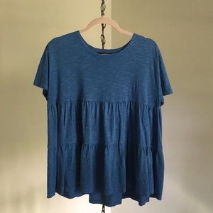 Hatch Maternity tee, size 1, blue
